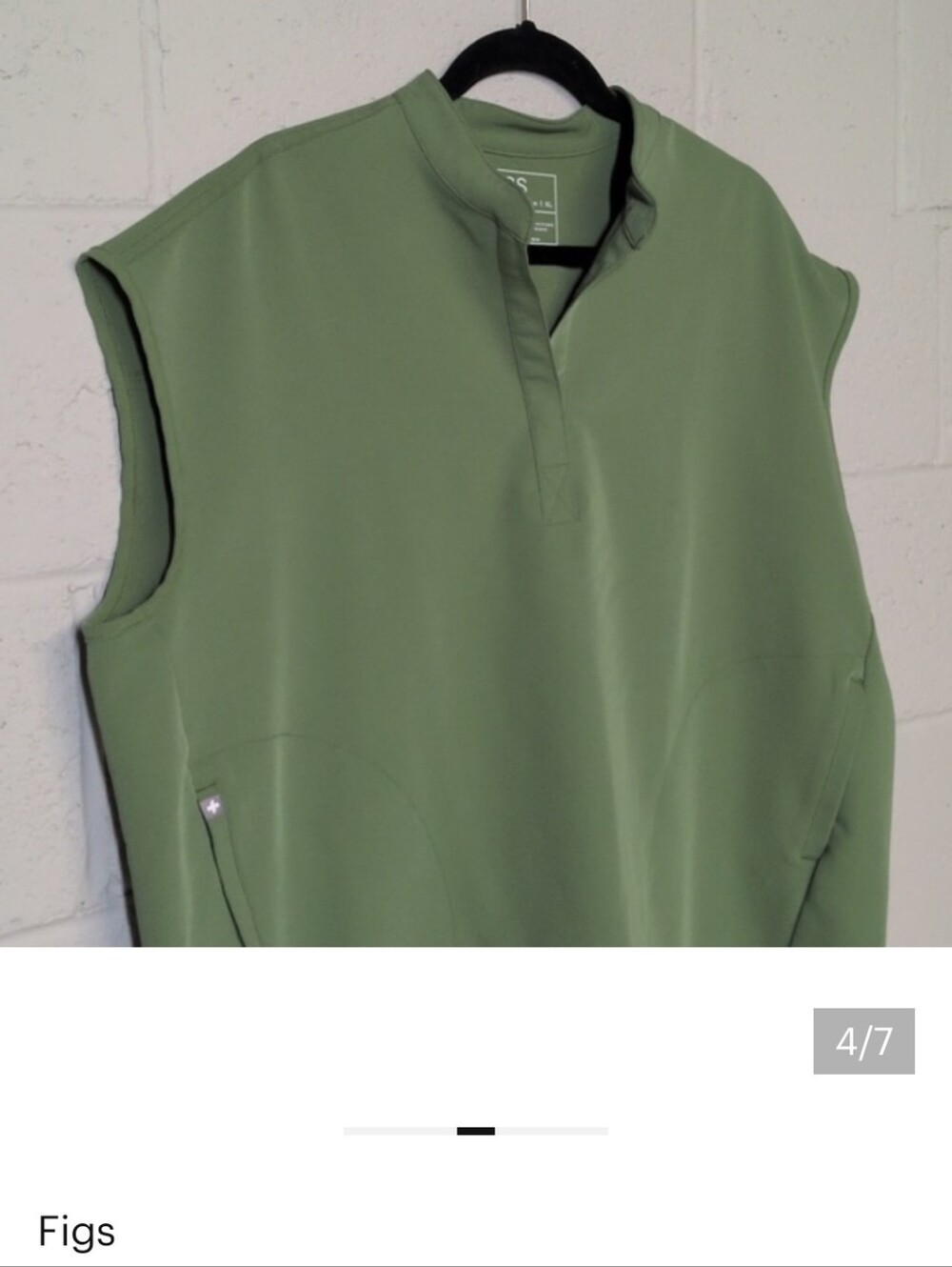 FIGS Rafaela Oversized Scrub Top - XL - EUC - Fern - Picture 8 of 8